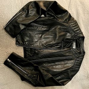 Mackage leather jacket.